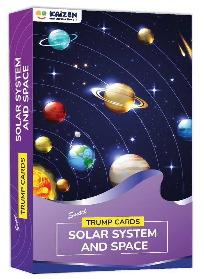 Kaizen MicroLessons Kid Dedicated Deck Card Games (Trumps: Solar) - Image 1